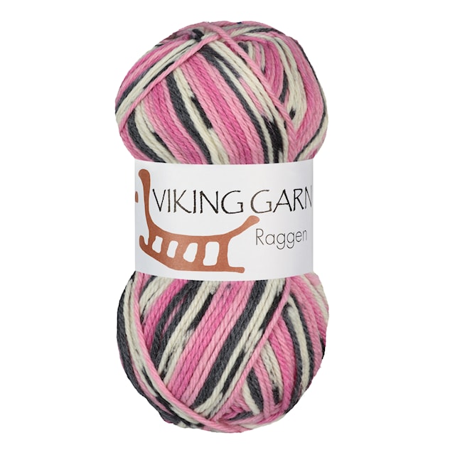 Produktbilde 1 for Raggen 150 g Poppy 763 Viking Garn