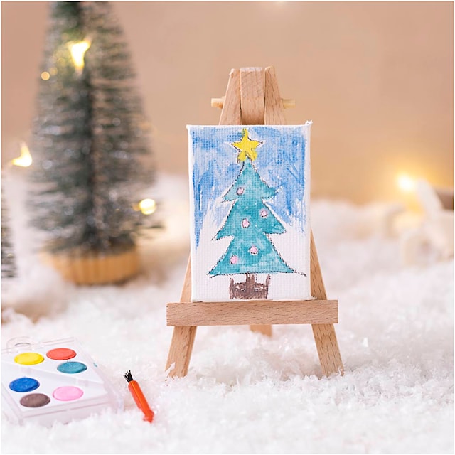 Tuotekuva 2 - Askartelusetti Mini Tonttuovi, Taiteilija, 1 pkk/ 1 pkt