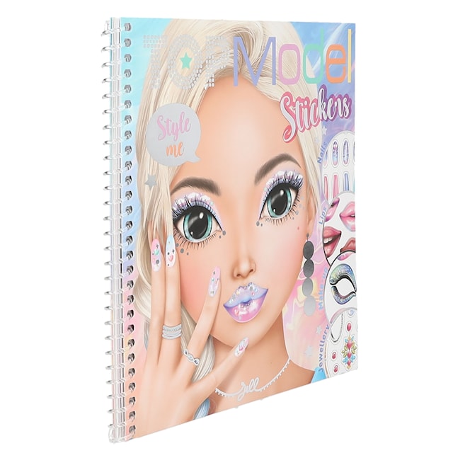 Produktbild 2 för Stickersbok Dress Me Up Face TOPModel