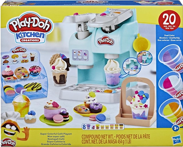 Tuotekuva 1 - Super Colorful Cafe -leikkisetti, Play-Doh