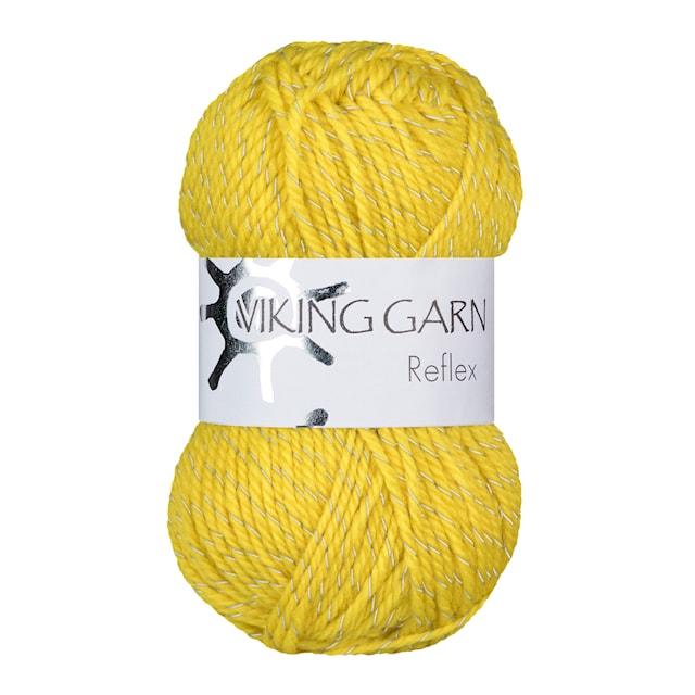 Reflex 50 g keltainen Viking Garn