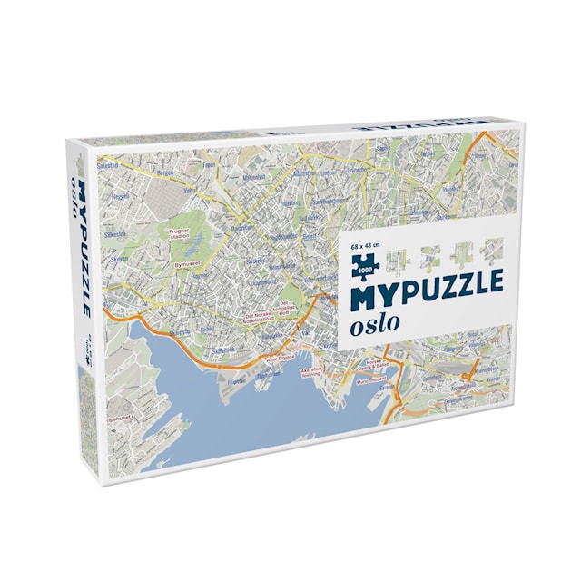 MyPuzzle Oslo Pussel 1000 bitar