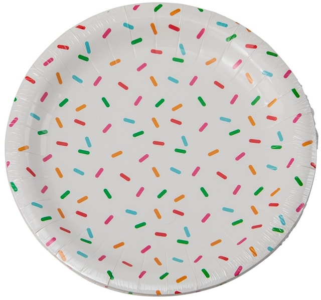 Papperstallrikar Sprinkles 16-p