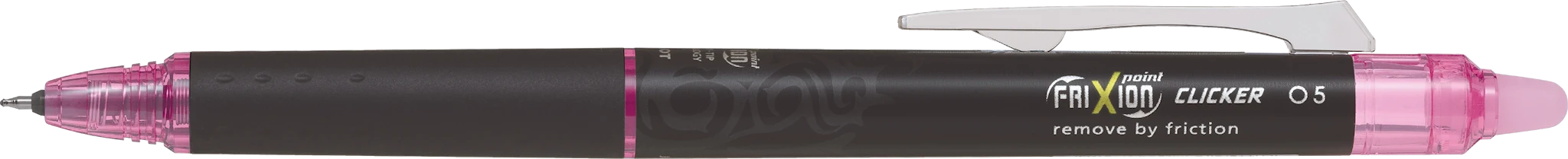 Tuotekuva ille FriXion Point Clicker 0.5 - Rollerball-kynä geelimusteella - Pinkki - Kapea kärki Pilot
