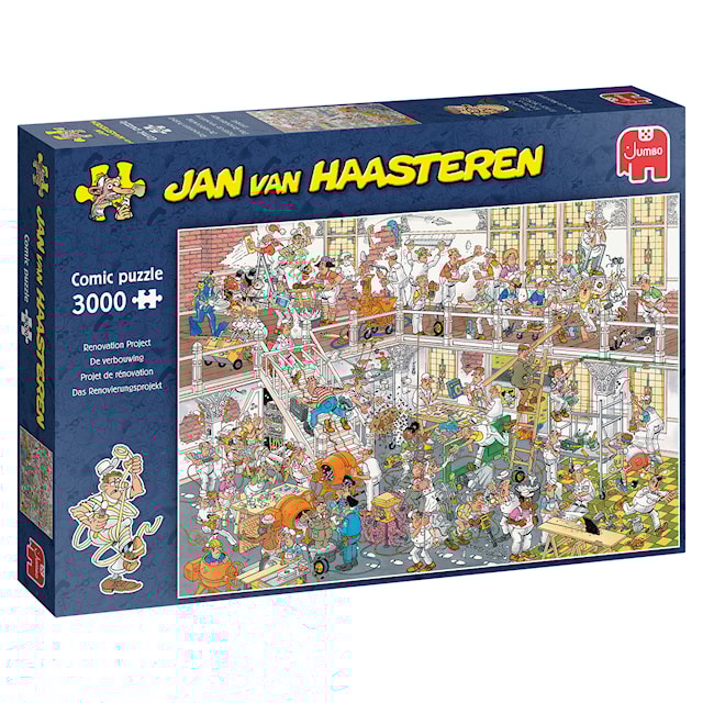 Produktbilde 1 for Jan van Haasteren Puzzle Renovation Project 3000 brikker