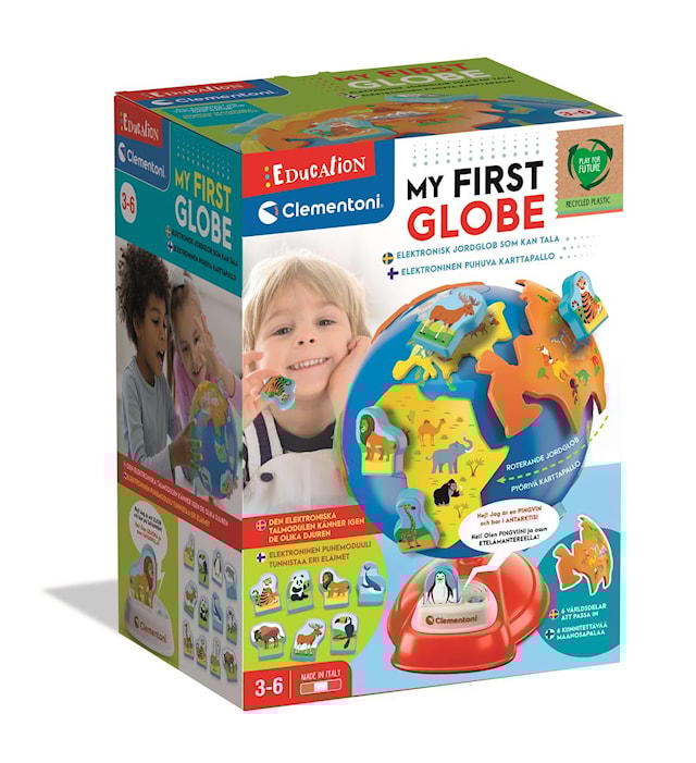 Tuotekuva 3 - Ensimmäinen Interaktiivinen Earth Globe -maapalloni (SE/FI) Clementoni