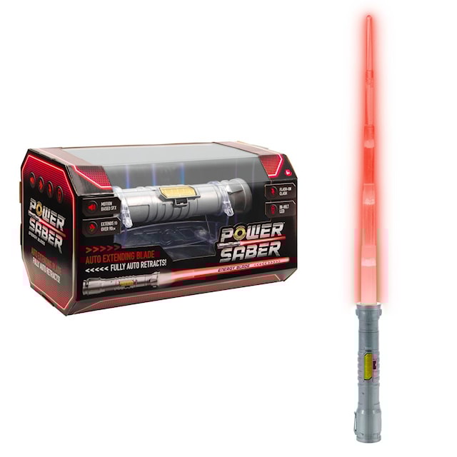Ljussvärd Power Saber Röd Goliath