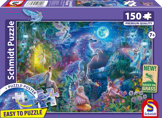 Produktbild 1 för Sagan Om Enhörningen Pussel 150 Bitar Schmidt