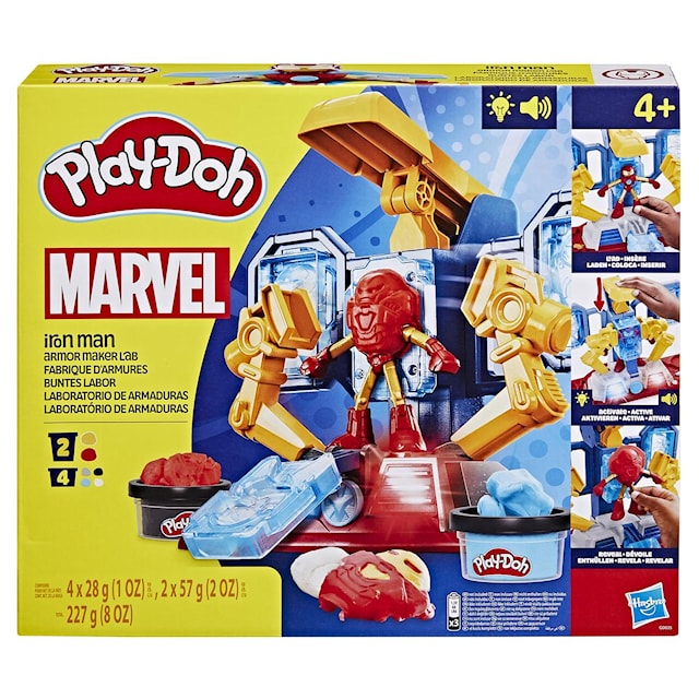 Produktbild 1 för Play-Doh Marvel Iron Man Armor Maker Lab Playset