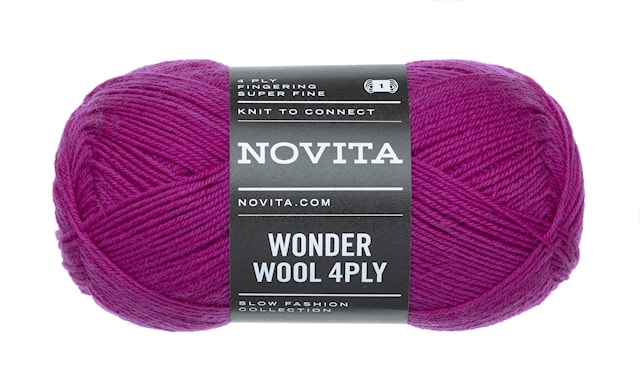 Produktbild 1 för Wonder Wool 4PLY Garn 50g Nejlika 780 Novita