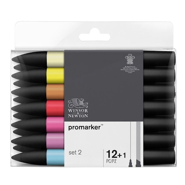 Produktbild 3 för Promarker Set 2 12-pack Winsor & Newton