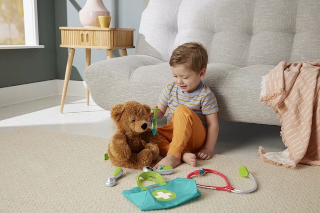 Produktbild 3 för Doktorsväska 7-delar Fisher Price