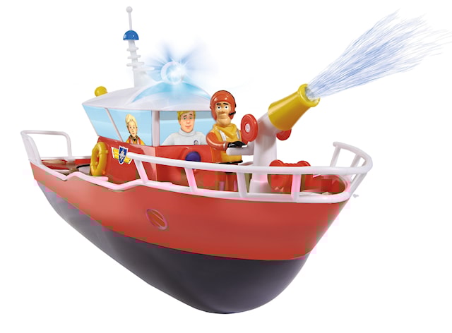 Produktbild 3 för Brandman Sam Radiostyrd Räddningsbåt Titan 1:16