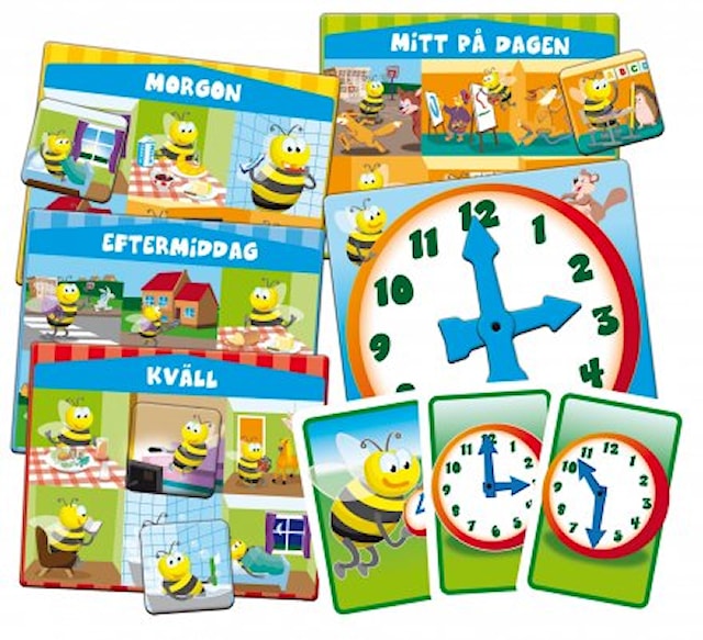 Produktbild 2 för Vi lär oss klockan, Tactic (SE)