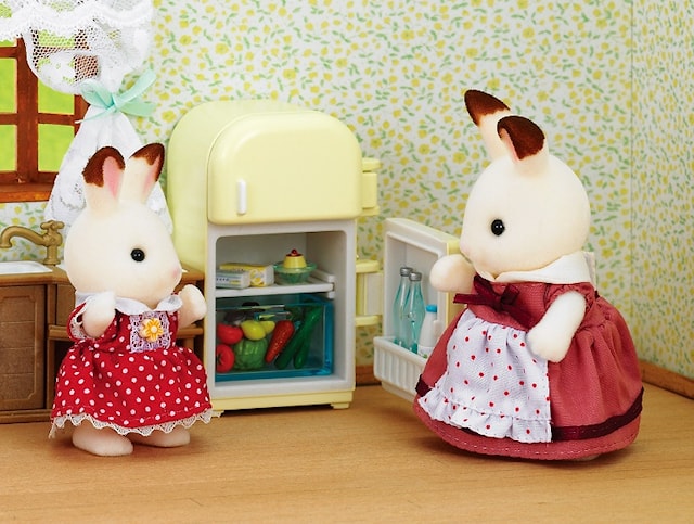 Produktbilde 2 for Mamma Sjokoladekanin m/kjølskap, Sylvanian Families