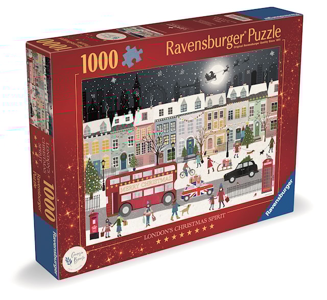 Produktbilde 3 for Londons julestemning 1000p Ravensburger