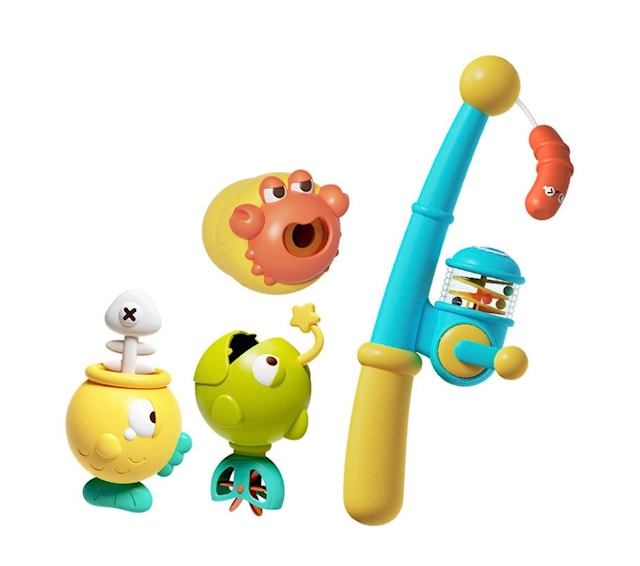 Fiske Lekesett Badeleke Carlo Baby