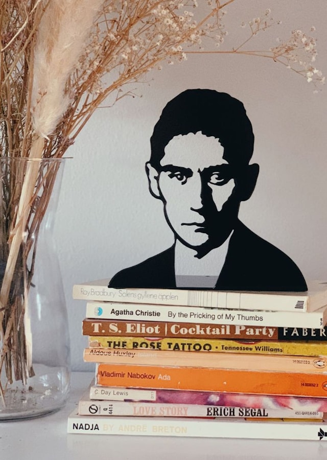 Produktbild 2 för Bokstöd Franz Kafka Novellix