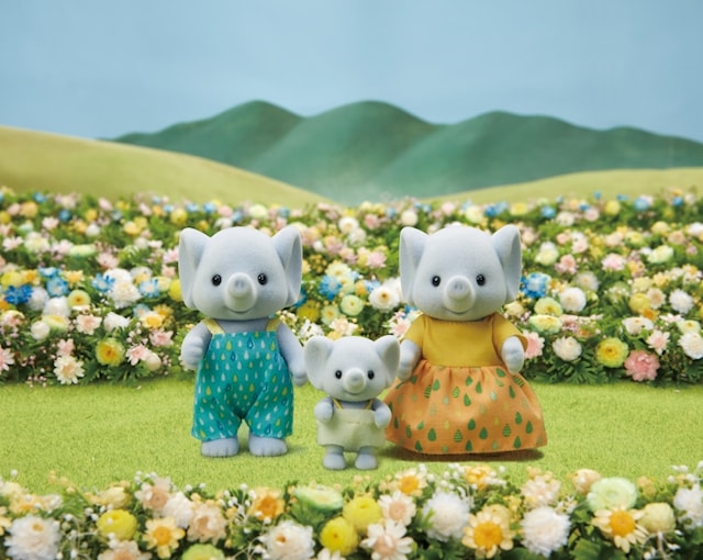 Produktbild 1 för Familjen Elefant Sylvanian Families