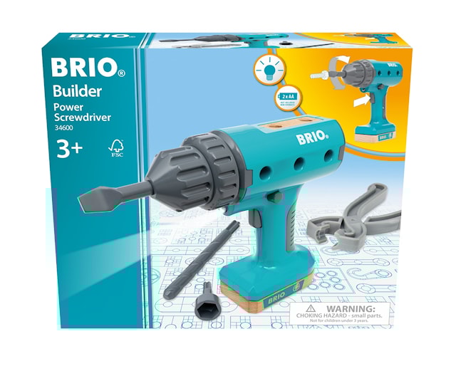 Produktbilde 5 for Builder Elektrisk skrutrekker (34600) BRIO®