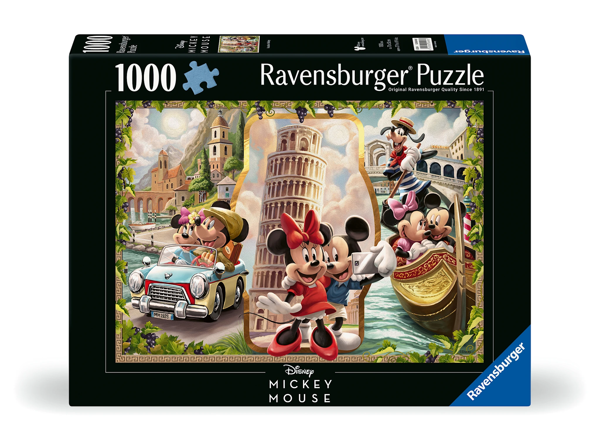Produktbilde for Mikke og Minni på ferien Puslespill 1000 brikker, Ravensburger