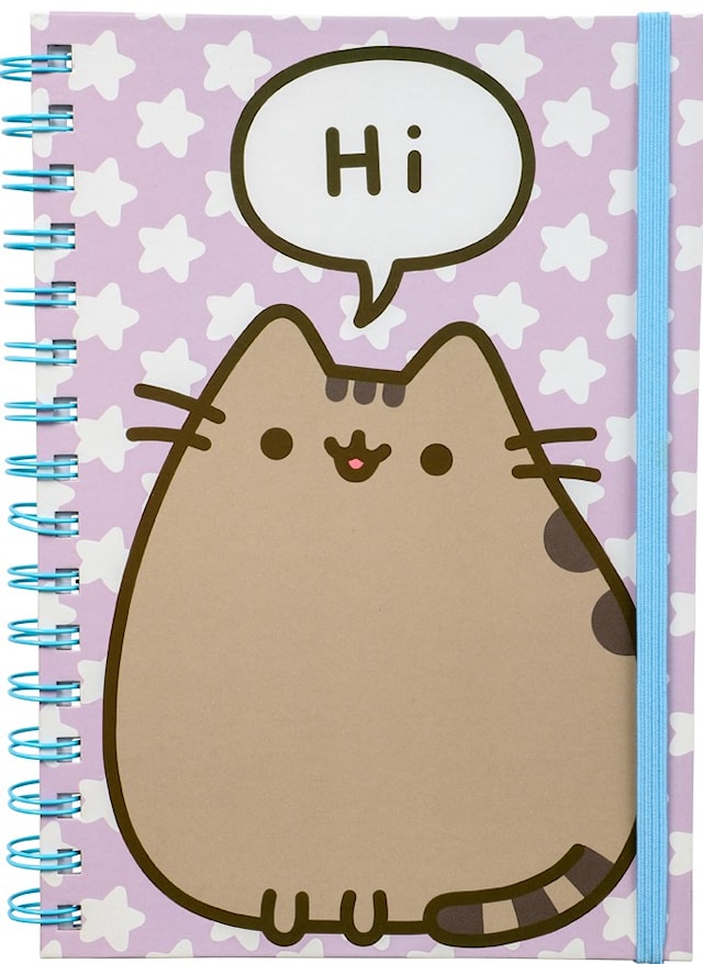 Anteckningsbok Pusheen linjerade sidor