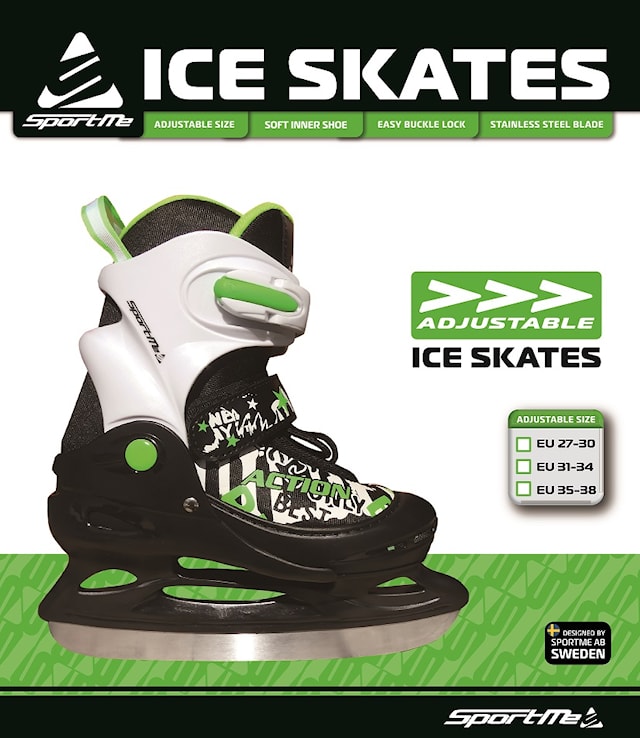 Tuotekuva 3 - Luistelu vihreä koko 26-29