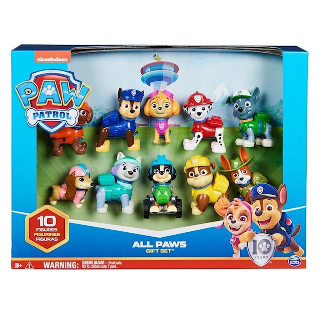 Produktbilde 1 for Paw Patrol Figursett 10-Pack