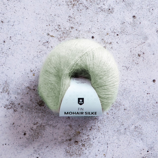 Fin Mohair Silk Garn 25 g Misty meadow (31535) Järbo
