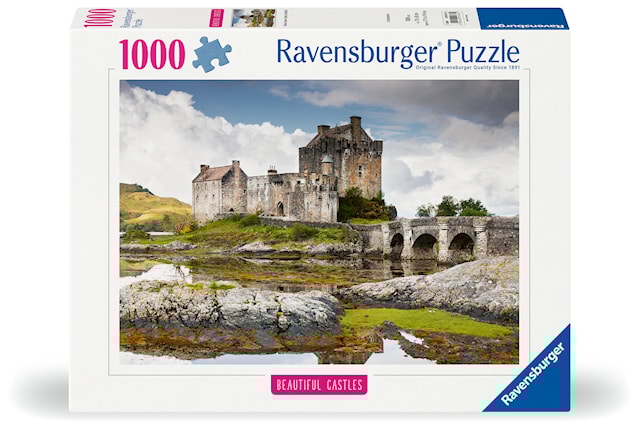 Produktbilde 1 for Beautiful Castles Scotland Puslespill 1000 brikker, Ravensburger