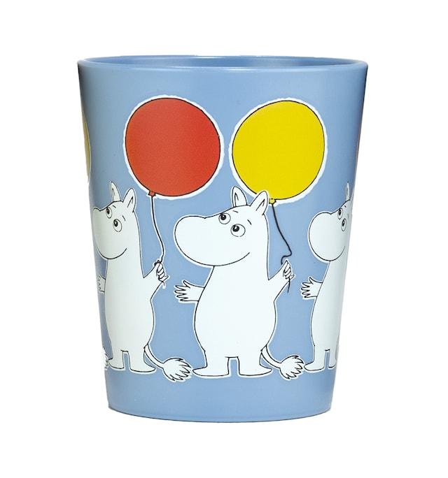 Mumin Festligheter Tumblermugg Ballong Rätt Start