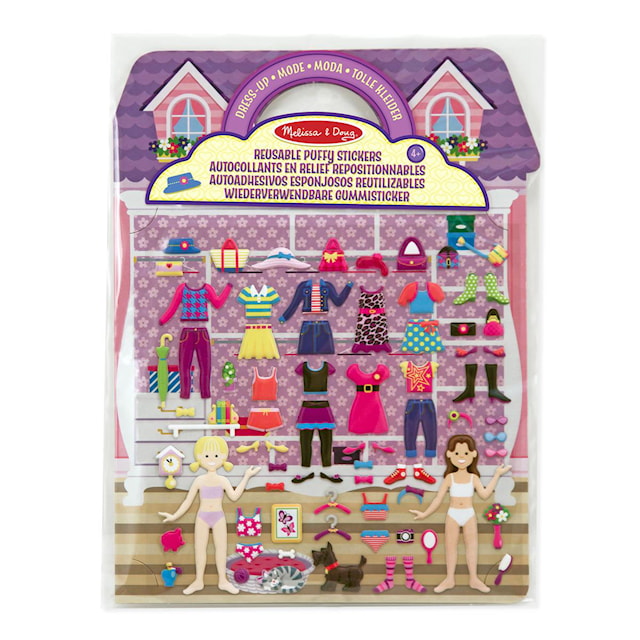Produktbilde 1 for Reusable Puffy Stickers Dress-Up Melissa & Doug