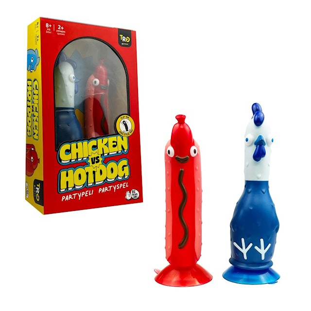 Produktbild 1 för Chicken Vs Hotdog Partyspel (SE/FI)
