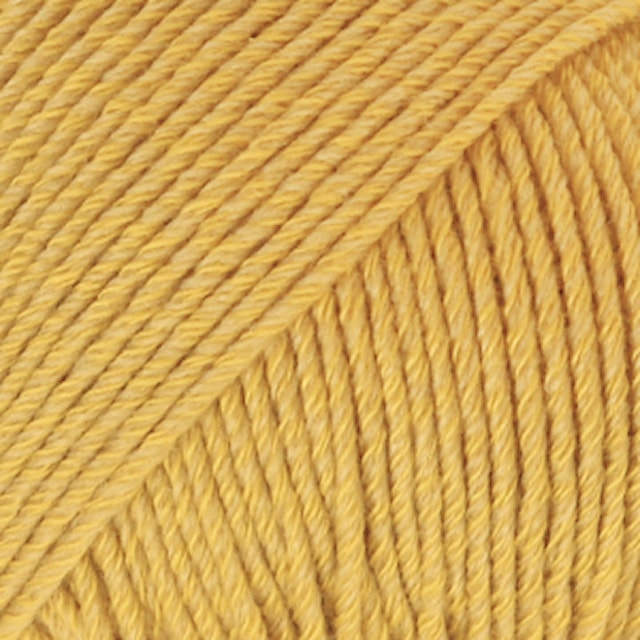 Cotton Merino Uni Colour Lanka Villasekoitus 50 g Mustard 15 Drops