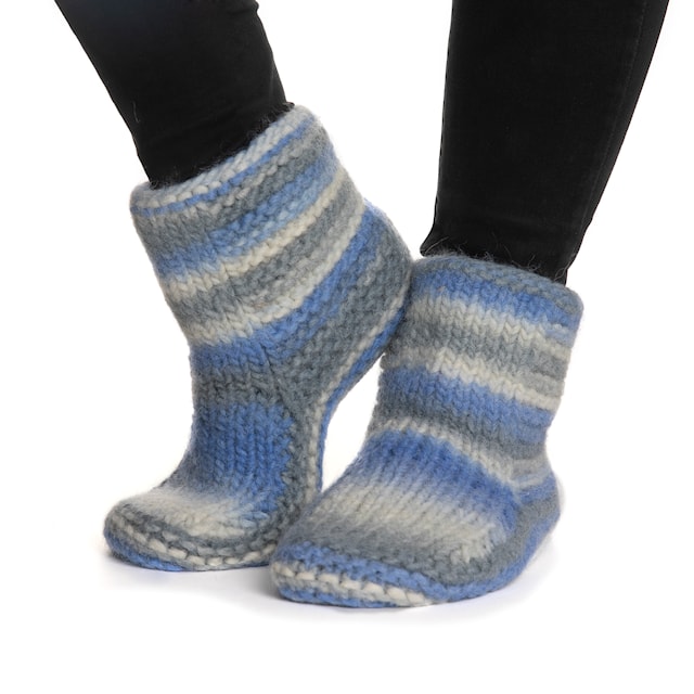 Tuotekuva 2 - Naturgarn 50 g Multi harmaa/sininen 621 Viking Garn