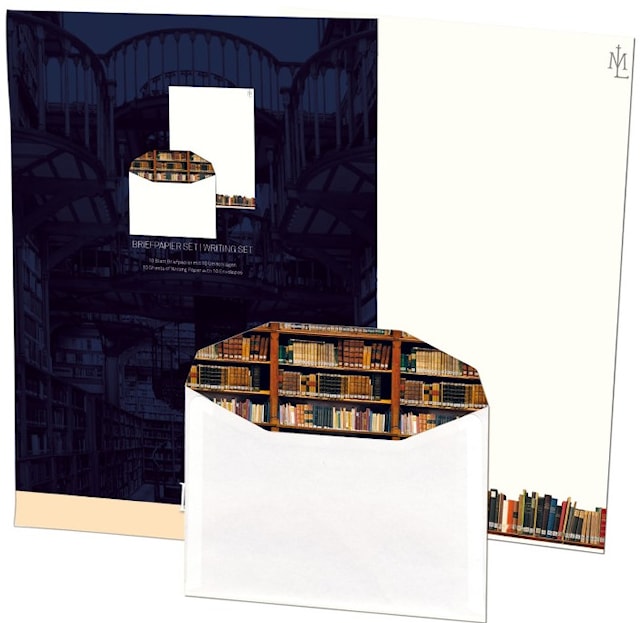 Brevpapper Böcker 10 set Maria Laach Bekking & Blitz