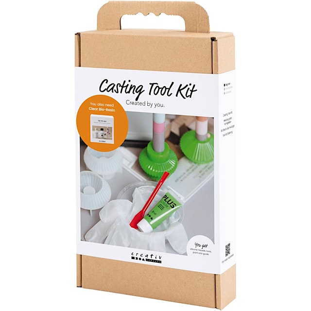 Produktbild 3 för Verktygskit Gjutning ljusgrön 1 förp.