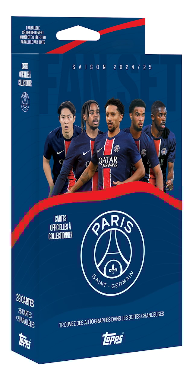 Produktbild 1 för TOPPS PSG FAN SET 24/25