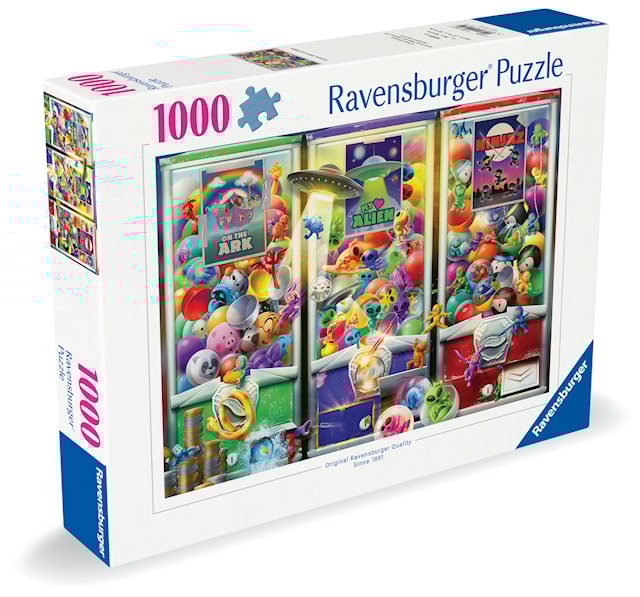 Produktbilde 3 for Animals, Aliens & Ninjas Puslespill 1000 brikker, Ravensburger