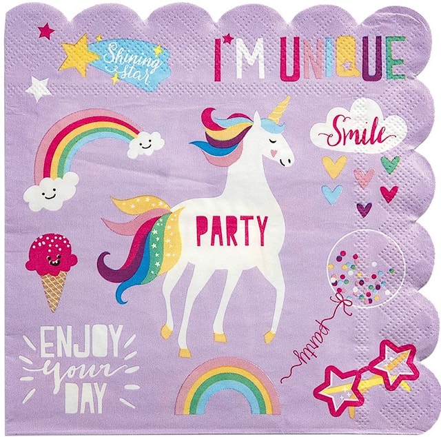 Servetter Unicorn 16-p