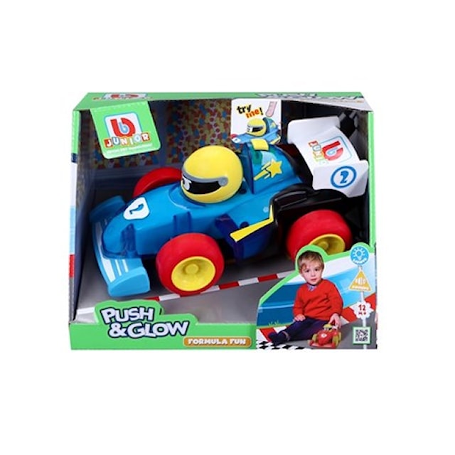 Produktbilde 4 for BB Junior Bil Formel 1 Push & Glow