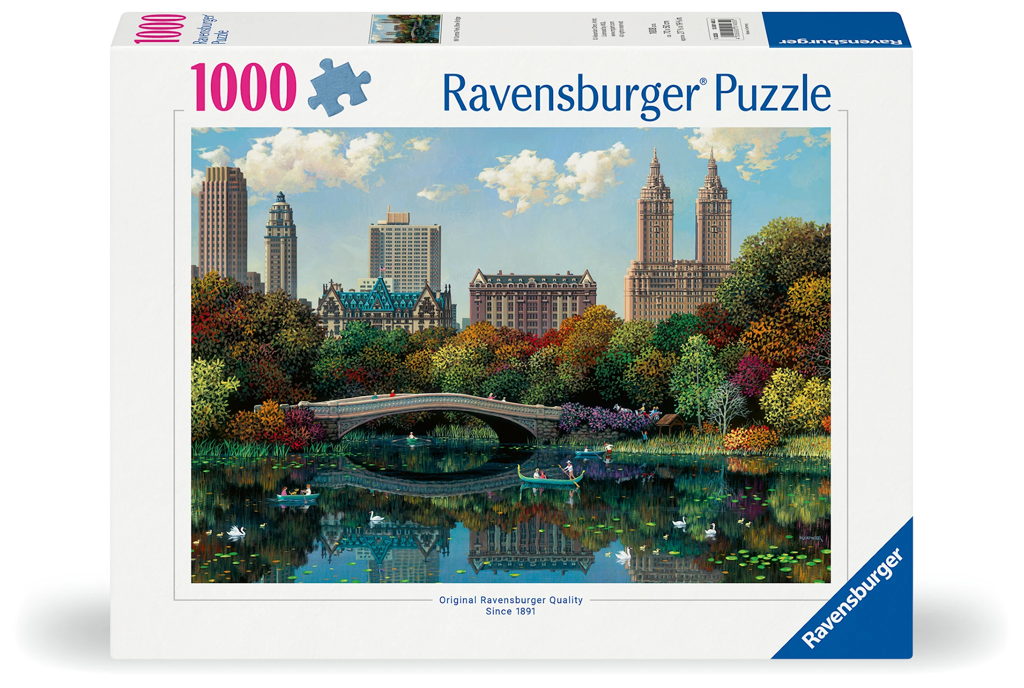Tuotekuva ille NY Central Park Bow Bridge Palapleit 1000 palaa, Ravensburger