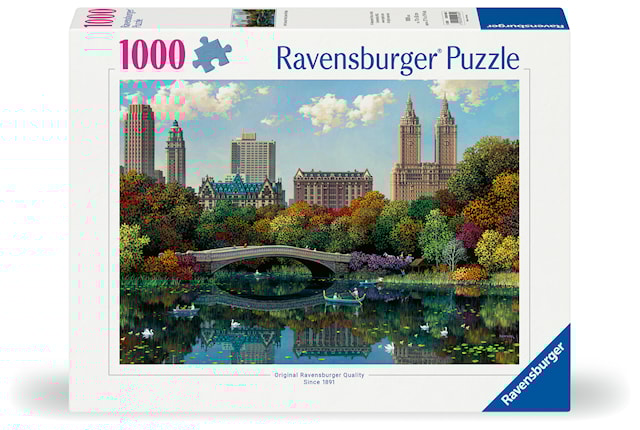 Produktbild 1 för NY Central Park Bow Bridge Pussel 1000 bitar, Ravensburger