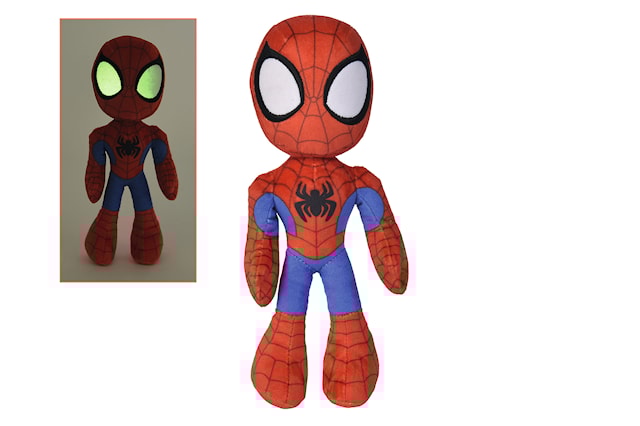 Produktbild 1 för Disney Spidey Gosedjur med Självlysande Ögon (25 cm)