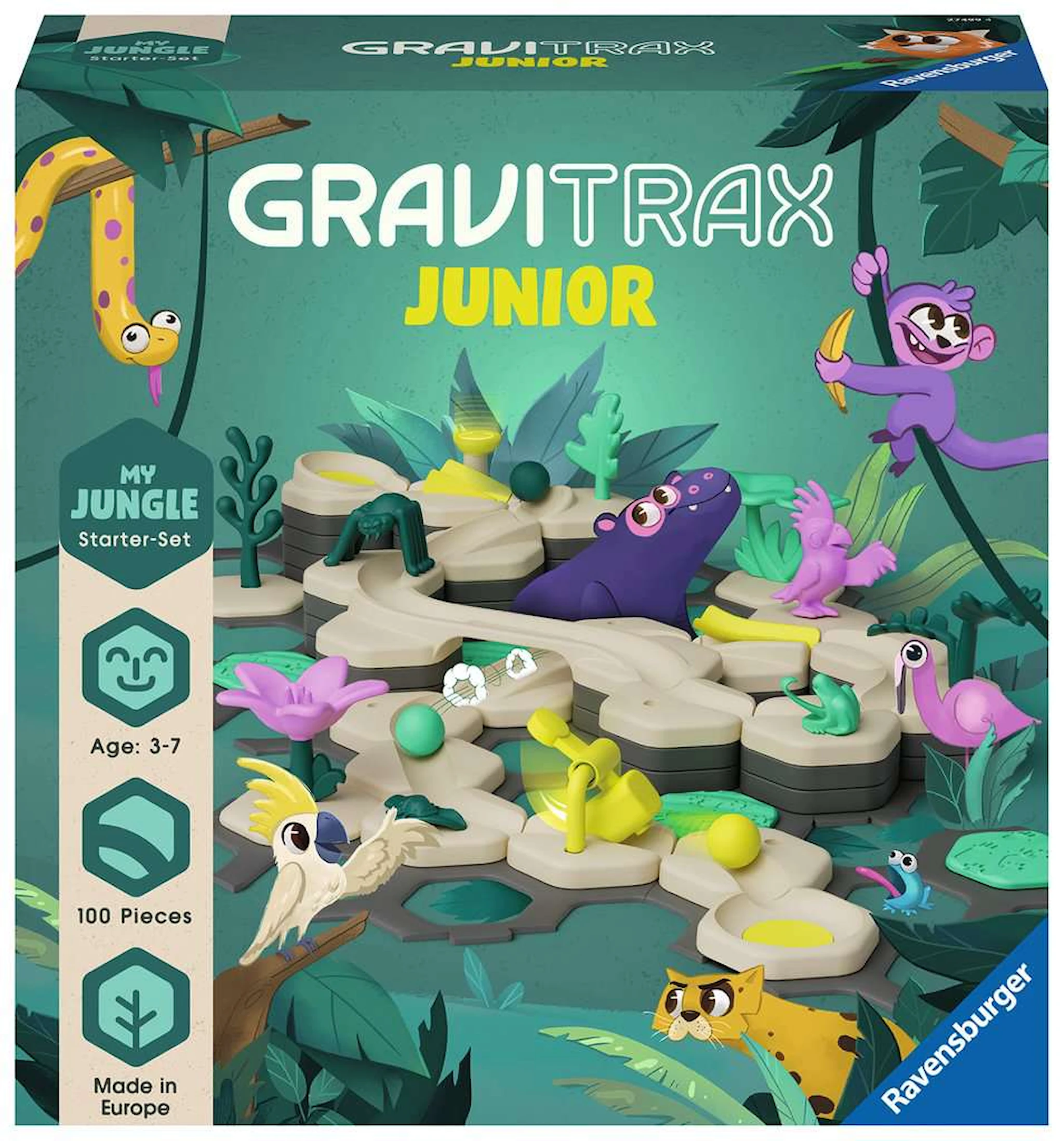 Produktbilde for GraviTrax Junior Starter-Set Jungle