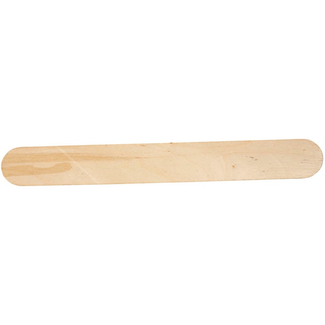 Tuotekuva 1 - Jäätelötikut, Pit. 20 cm, Lev: 25 mm, luonnonrusk., 50 kpl/ 1 pkt
