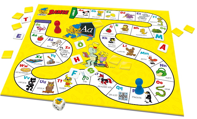 Produktbilde 2 for Bamses Lær å lese-spill, Kärnan (SE)