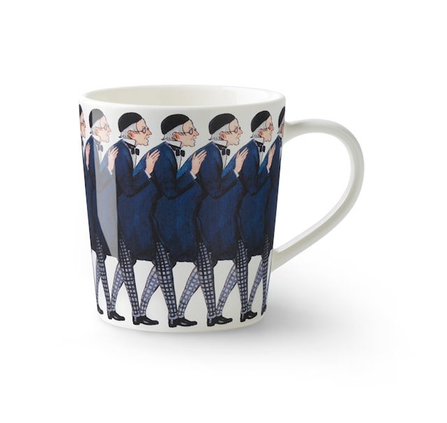 Krus m/hank, Elsa Beskow, Onkel Blå, 40 cl, Design House Stockholm