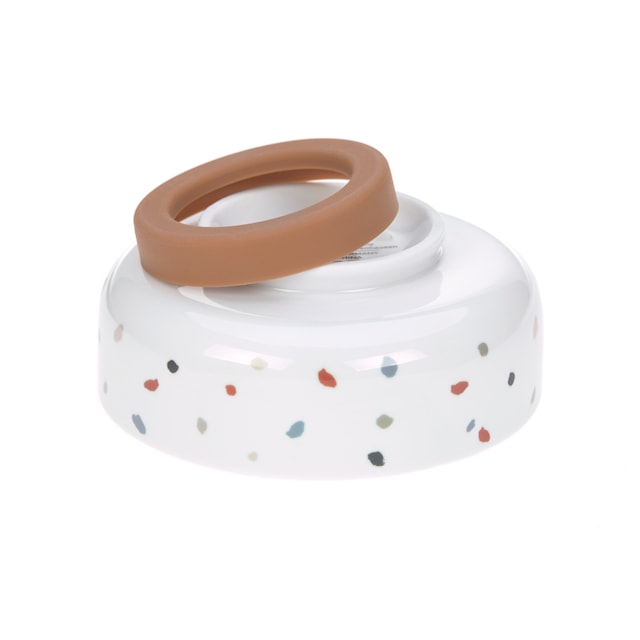 Produktbild 2 för Barnservis Porslin/Silikon Tiny Farmer Lässig