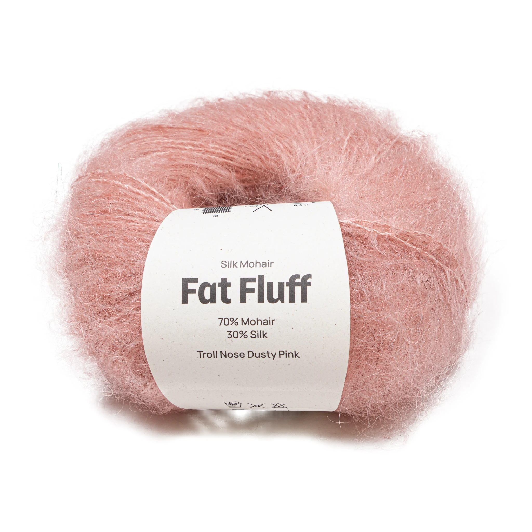 Produktbild för Silk Mohair Fat Fluff 25 gr Adlibris